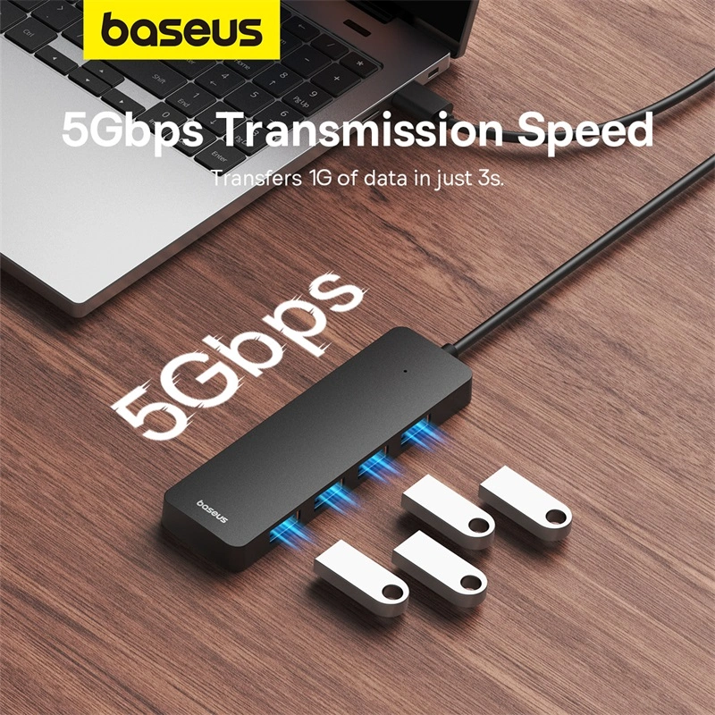 Baseus UltraJoy Series 4-Port HUB Lite - Image 4